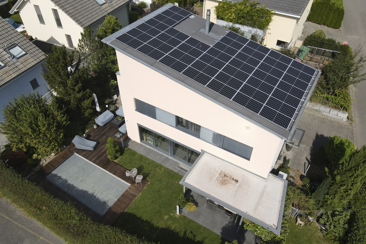 Photovoltaikanlage in Unterentfelden